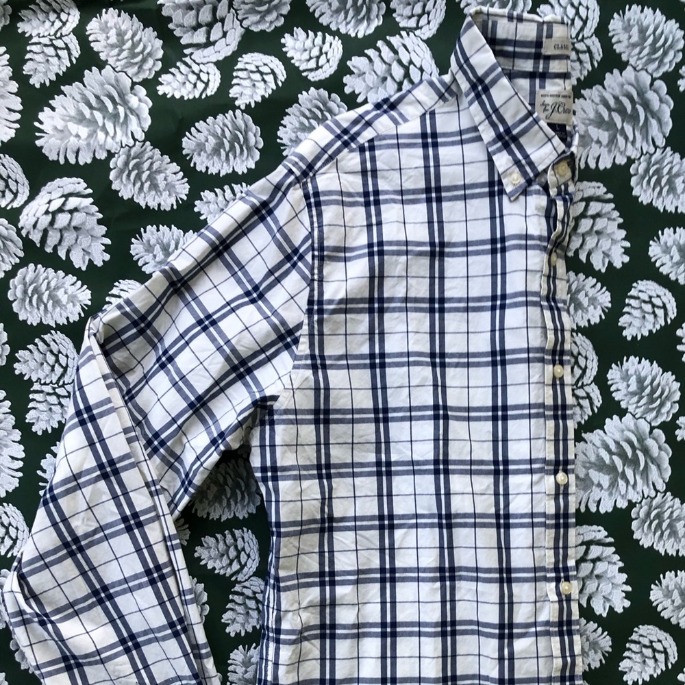 J crew men’s dress shirt